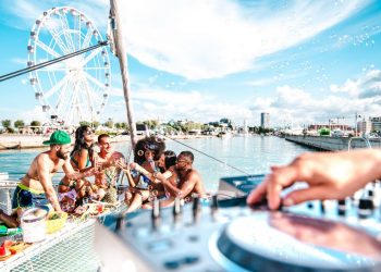 Boat Party in Barcelona