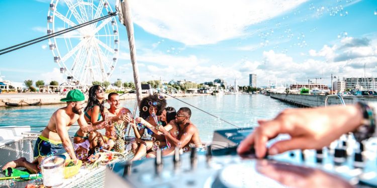Boat Party in Barcelona